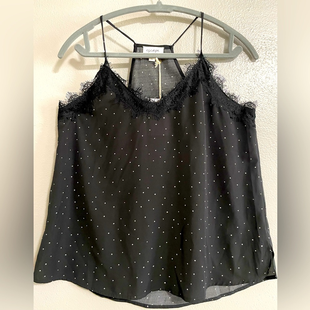 🆕 WT SOCIALITE CAMISOLE POLKA DOT SIZE M